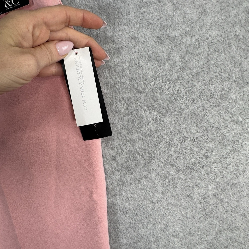 New York Company 7th Ave Signature Straight Leg Pants Size 6 Pink NWT - Picture 5 of 13